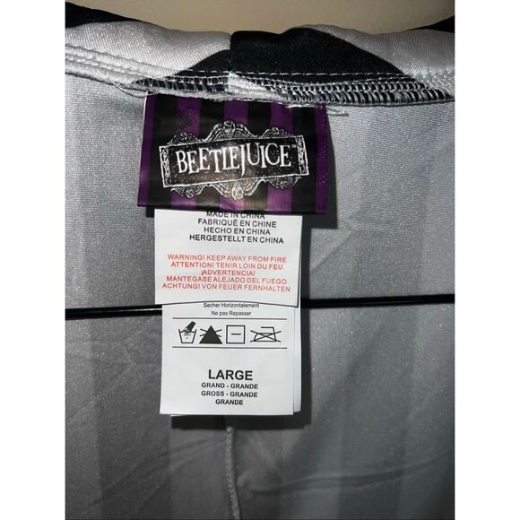 Rubie’s costumes deluxe Beetlejuice woman’s Large Halloween trick or treat - Picture 6 of 6